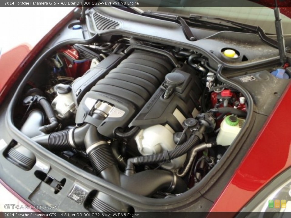 4.8 Liter DFI DOHC 32-Valve VVT V8 Engine for the 2014 Porsche Panamera #92611904