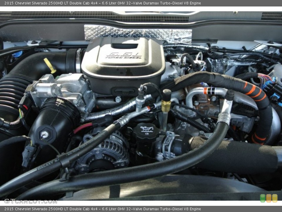 6.6 Liter OHV 32-Valve Duramax Turbo-Diesel V8 Engine for the 2015 Chevrolet Silverado 2500HD #92620742