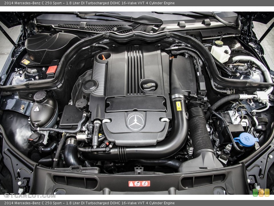 1.8 Liter DI Turbocharged DOHC 16-Valve VVT 4 Cylinder Engine for the 2014 Mercedes-Benz C #92635904