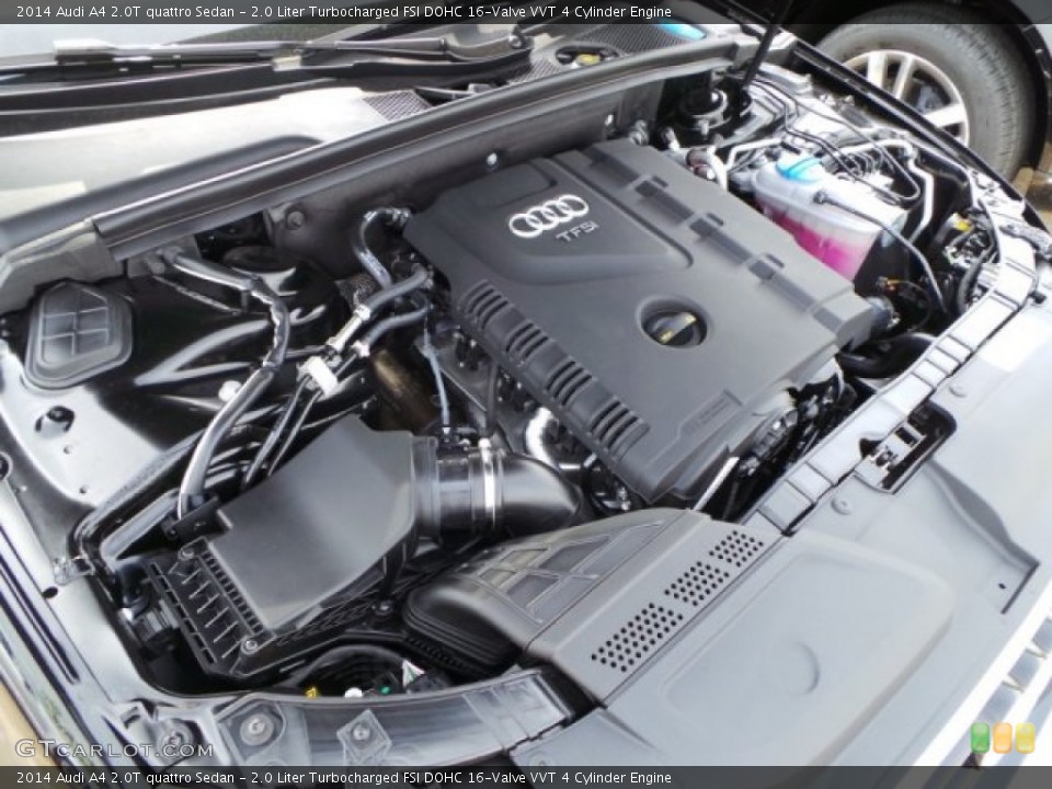 2.0 Liter Turbocharged FSI DOHC 16-Valve VVT 4 Cylinder Engine for the 2014 Audi A4 #92662027