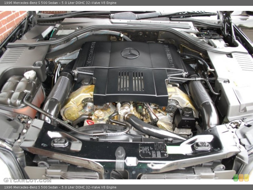 5.0 Liter DOHC 32-Valve V8 Engine for the 1996 Mercedes-Benz S #92663203