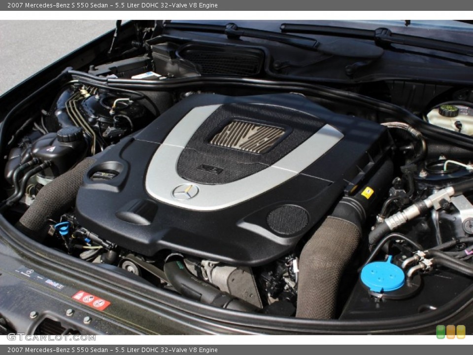 5.5 Liter DOHC 32-Valve V8 Engine for the 2007 Mercedes-Benz S #92687603