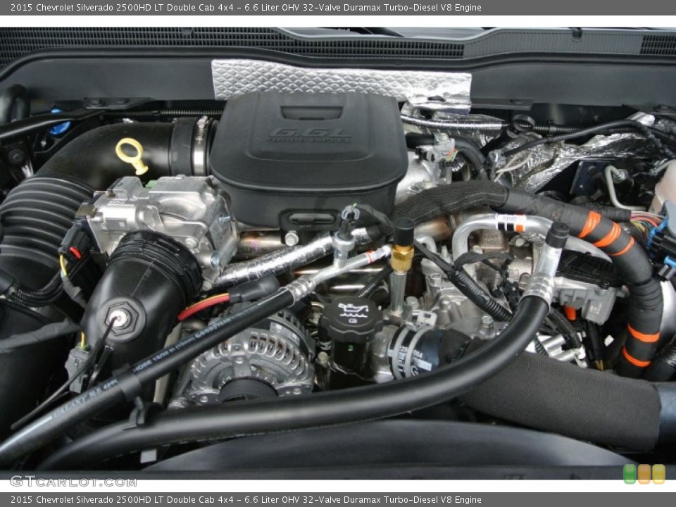 6.6 Liter OHV 32-Valve Duramax Turbo-Diesel V8 Engine for the 2015 Chevrolet Silverado 2500HD #92704772
