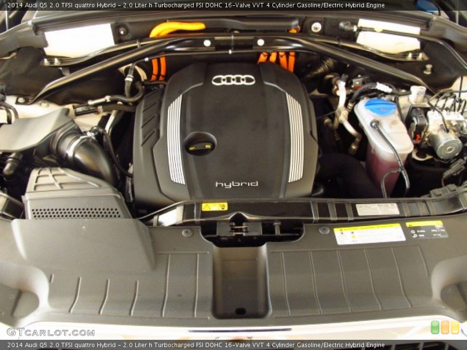 2.0 Liter h Turbocharged FSI DOHC 16-Valve VVT 4 Cylinder Gasoline/Electric Hybrid Engine for the 2014 Audi Q5 #92724832