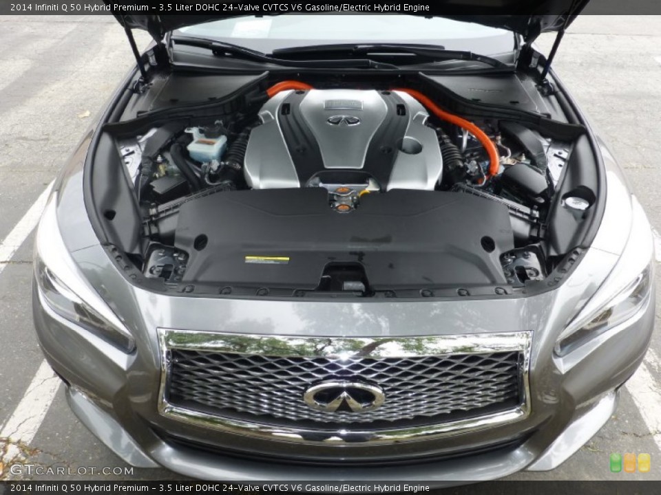3.5 Liter DOHC 24-Valve CVTCS V6 Gasoline/Electric Hybrid Engine for the 2014 Infiniti Q #92725111