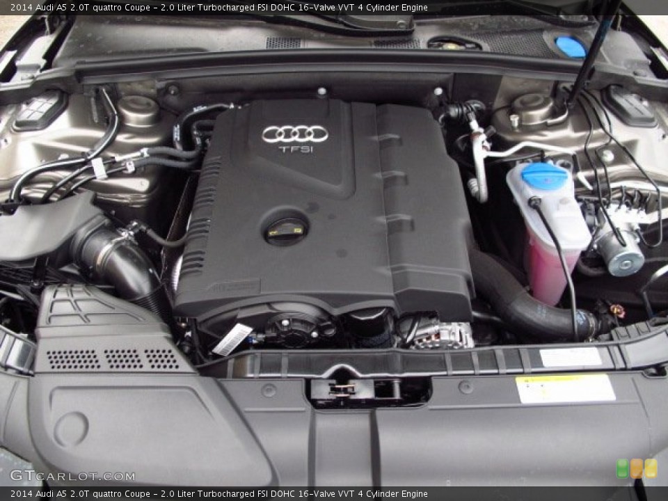 2.0 Liter Turbocharged FSI DOHC 16-Valve VVT 4 Cylinder Engine for the 2014 Audi A5 #92726551