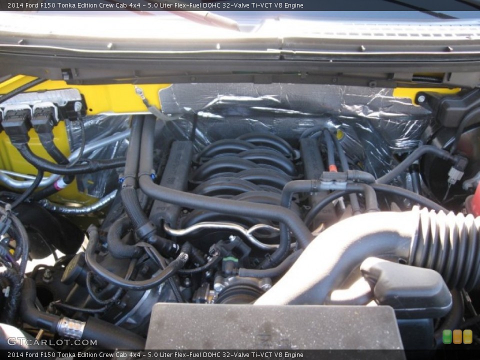 5.0 Liter Flex-Fuel DOHC 32-Valve Ti-VCT V8 Engine for the 2014 Ford F150 #92742334
