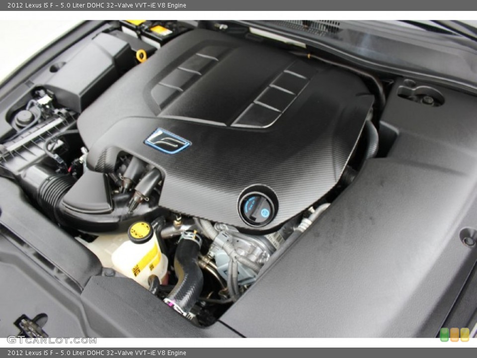 5.0 Liter DOHC 32-Valve VVT-iE V8 Engine for the 2012 Lexus IS #92745385