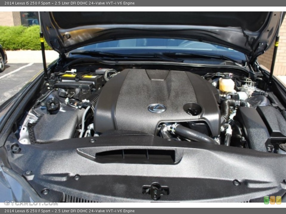 2.5 Liter DFI DOHC 24-Valve VVT-i V6 Engine for the 2014 Lexus IS #92754445