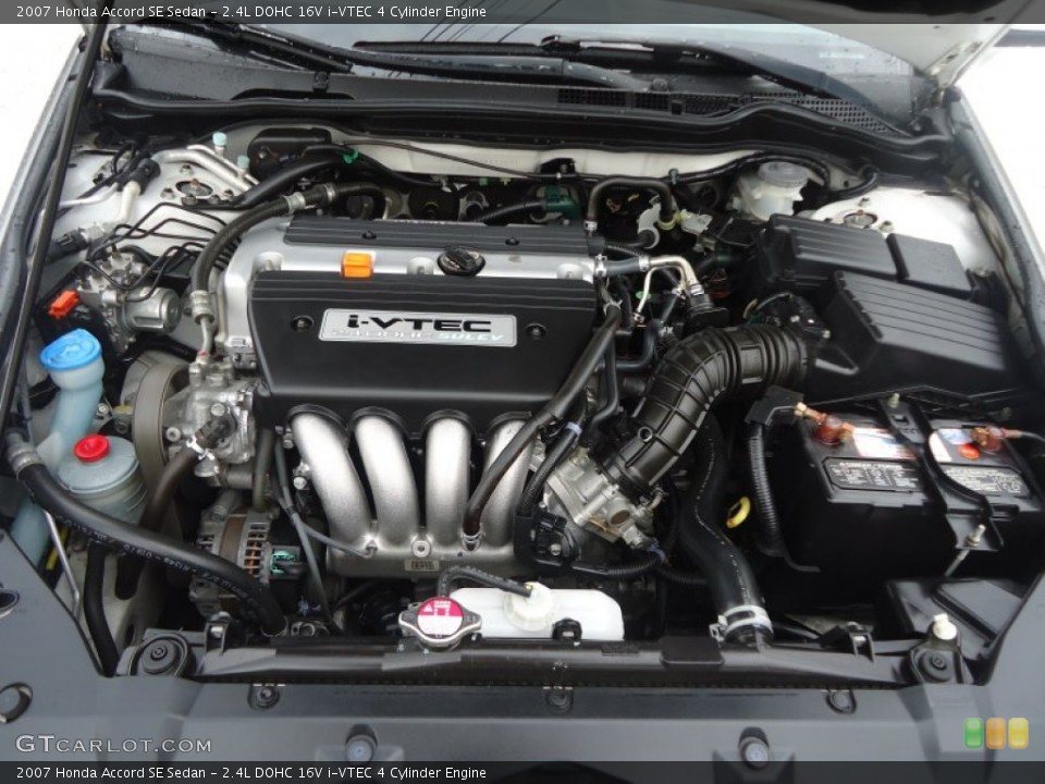 2.4L DOHC 16V i-VTEC 4 Cylinder Engine for the 2007 Honda Accord #92774017