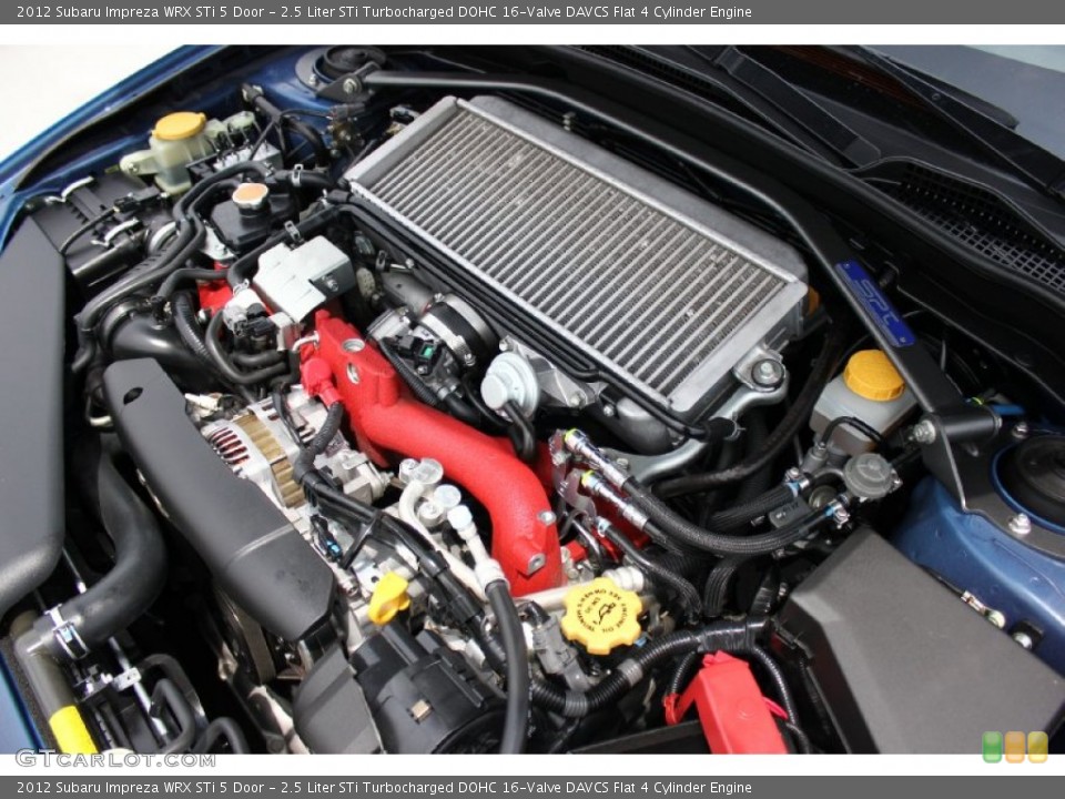2.5 Liter STi Turbocharged DOHC 16-Valve DAVCS Flat 4 Cylinder Engine for the 2012 Subaru Impreza #92778271