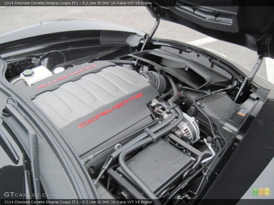 6.2 Liter DI OHV 16-Valve VVT V8 Engine for the 2014 Chevrolet Corvette #92791311