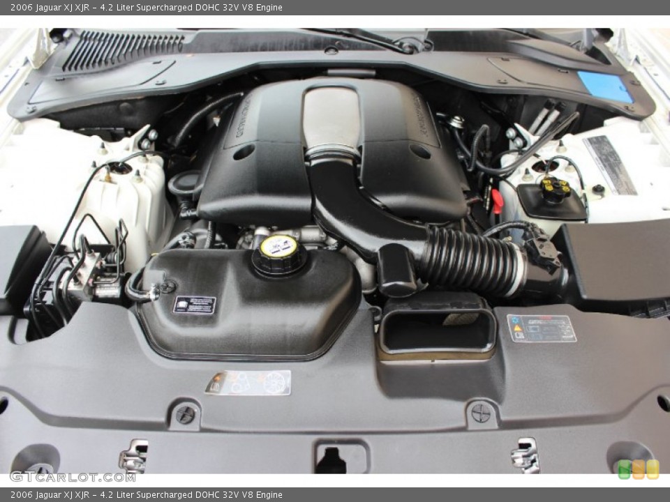4.2 Liter Supercharged DOHC 32V V8 Engine for the 2006 Jaguar XJ #92796558