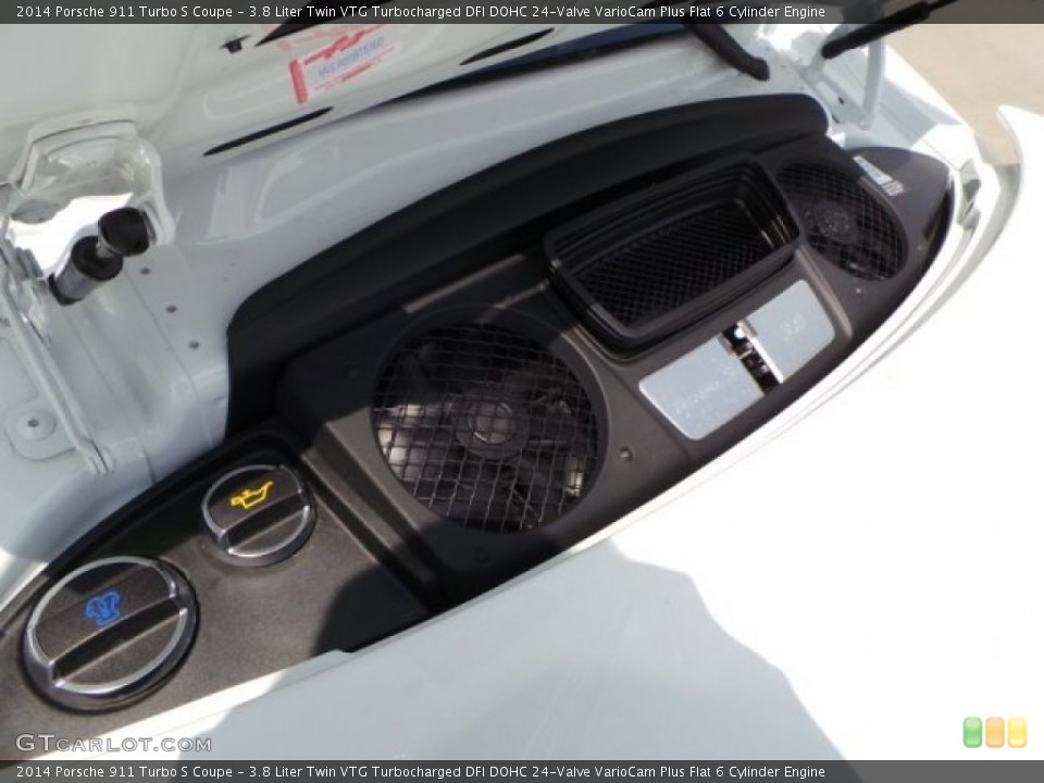 3.8 Liter Twin VTG Turbocharged DFI DOHC 24-Valve VarioCam Plus Flat 6 Cylinder Engine for the 2014 Porsche 911 #92803389