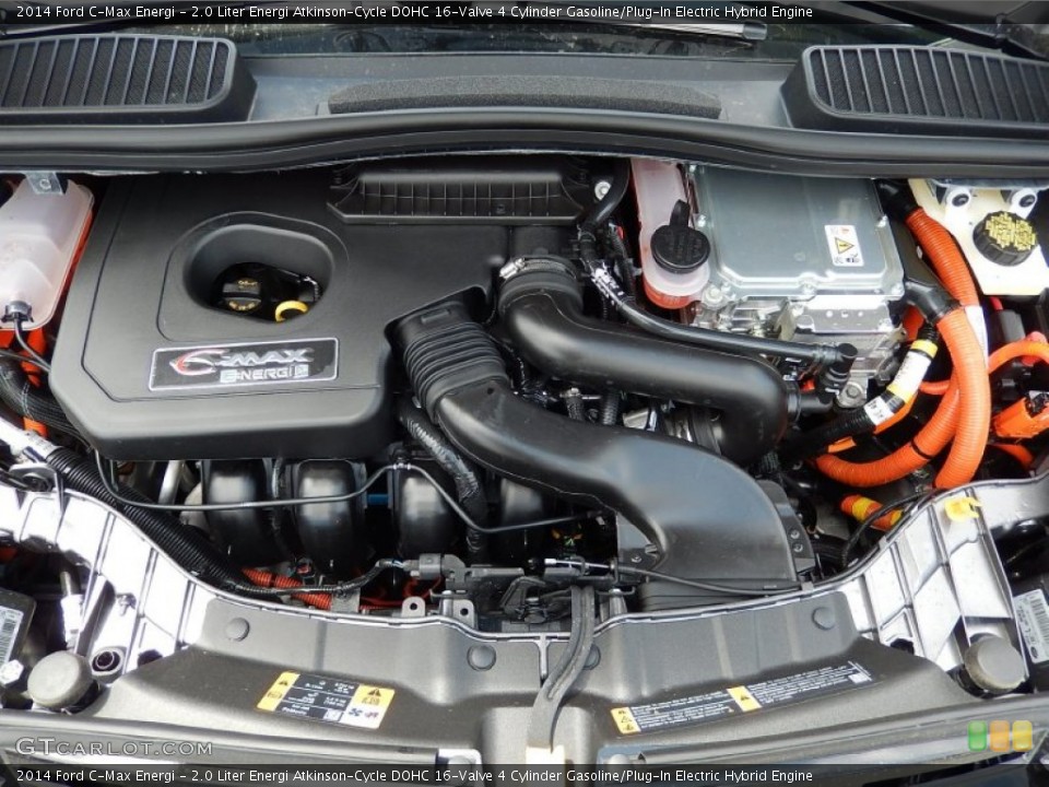 2.0 Liter Energi Atkinson-Cycle DOHC 16-Valve 4 Cylinder Gasoline/Plug-In Electric Hybrid Engine for the 2014 Ford C-Max #92804322