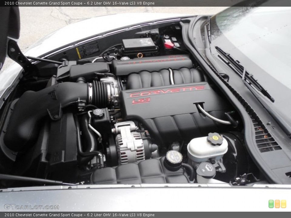 6.2 Liter OHV 16-Valve LS3 V8 Engine for the 2010 Chevrolet Corvette #92805741