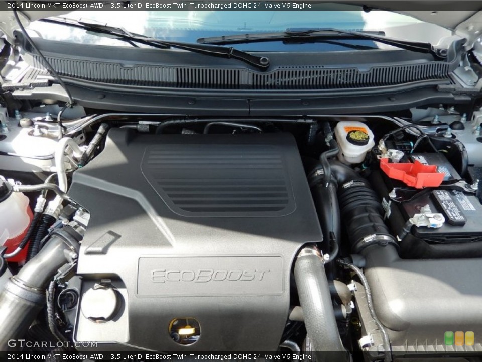 3.5 Liter DI EcoBoost Twin-Turbocharged DOHC 24-Valve V6 Engine for the 2014 Lincoln MKT #92806086