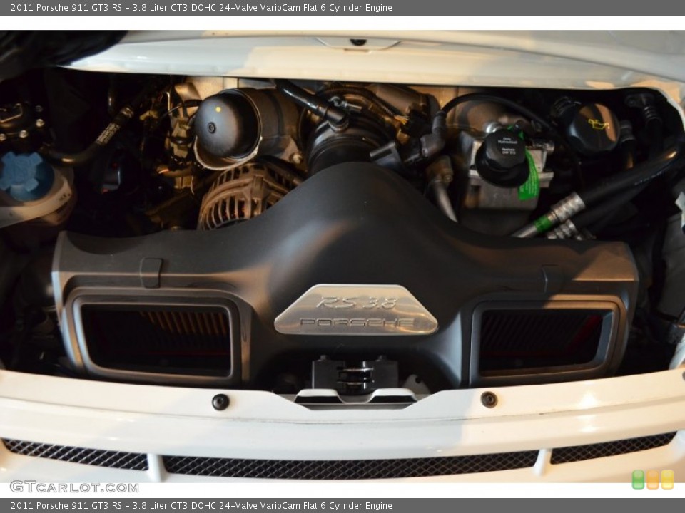 3.8 Liter GT3 DOHC 24-Valve VarioCam Flat 6 Cylinder Engine for the 2011 Porsche 911 #92812548