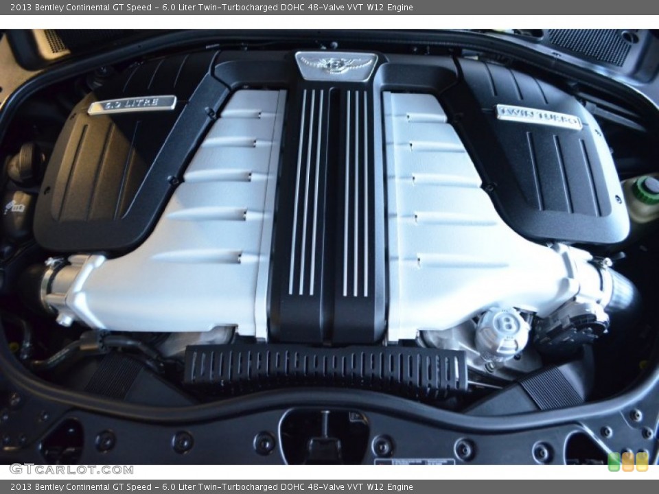 6.0 Liter Twin-Turbocharged DOHC 48-Valve VVT W12 Engine for the 2013 Bentley Continental GT #92813694