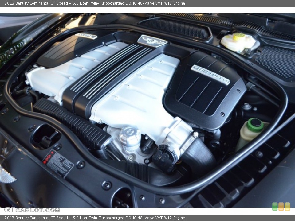 6.0 Liter Twin-Turbocharged DOHC 48-Valve VVT W12 Engine for the 2013 Bentley Continental GT #92813715