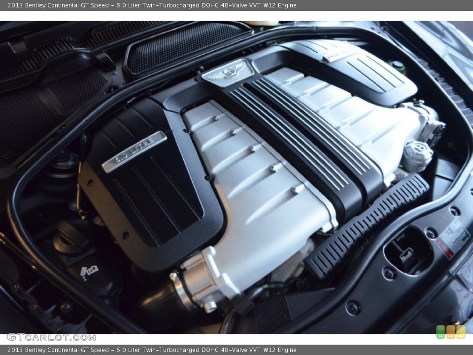 6.0 Liter Twin-Turbocharged DOHC 48-Valve VVT W12 Engine for the 2013 Bentley Continental GT #92813733