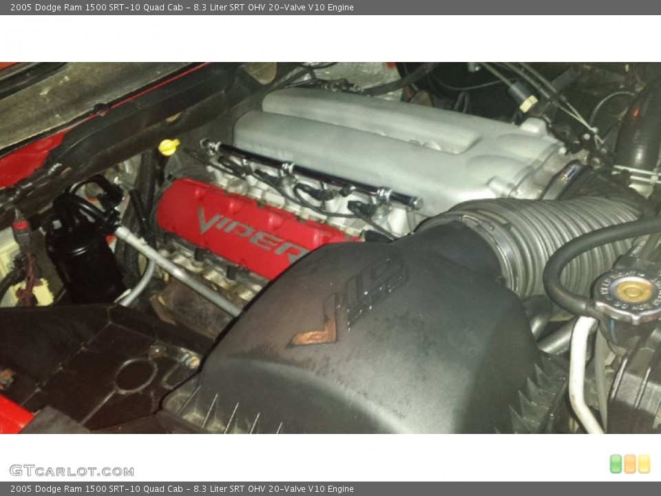 8.3 Liter SRT OHV 20-Valve V10 Engine for the 2005 Dodge Ram 1500 #92814645
