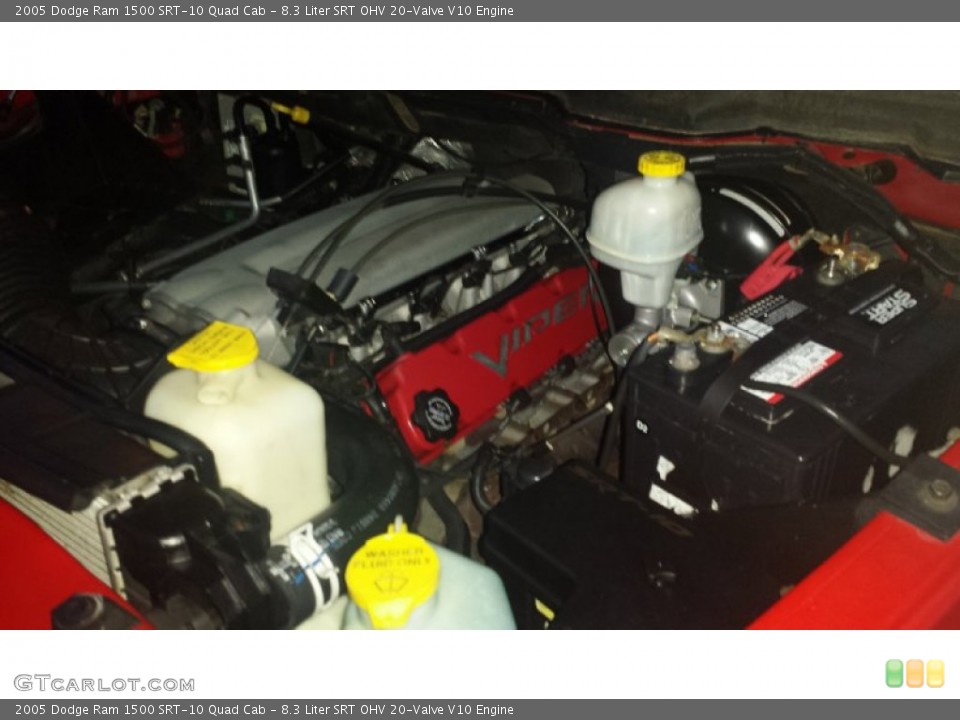 8.3 Liter SRT OHV 20-Valve V10 Engine for the 2005 Dodge Ram 1500 #92815056