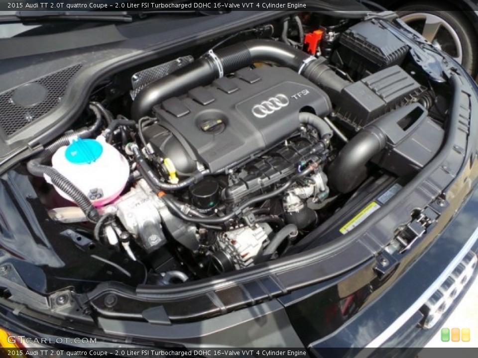 2.0 Liter FSI Turbocharged DOHC 16-Valve VVT 4 Cylinder Engine for the 2015 Audi TT #92836896