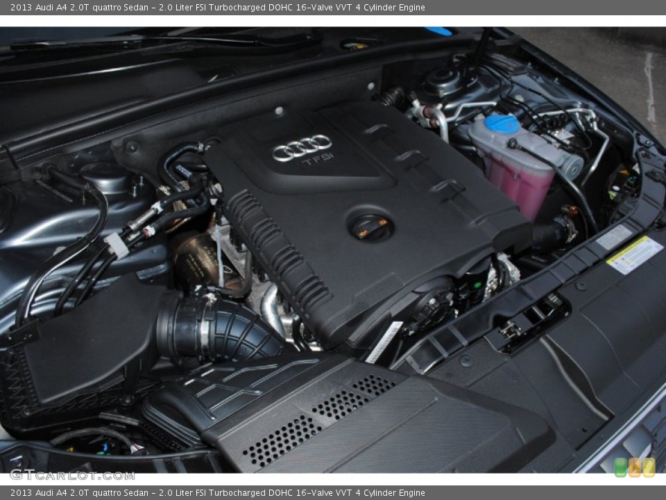 2.0 Liter FSI Turbocharged DOHC 16-Valve VVT 4 Cylinder Engine for the 2013 Audi A4 #92838080