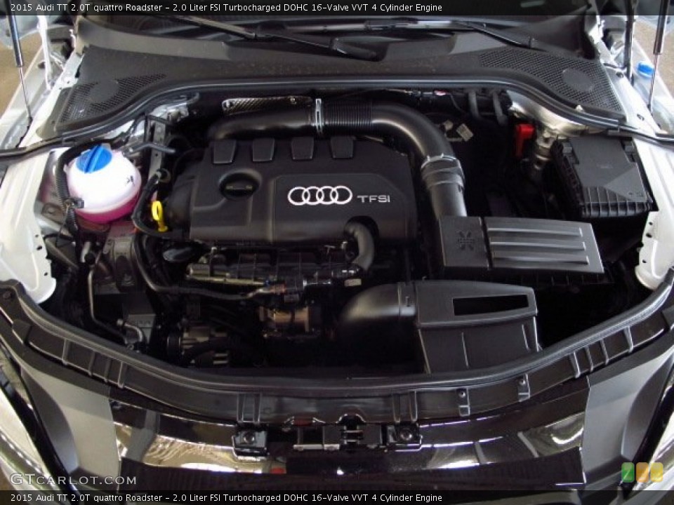 2.0 Liter FSI Turbocharged DOHC 16-Valve VVT 4 Cylinder Engine for the 2015 Audi TT #92844125