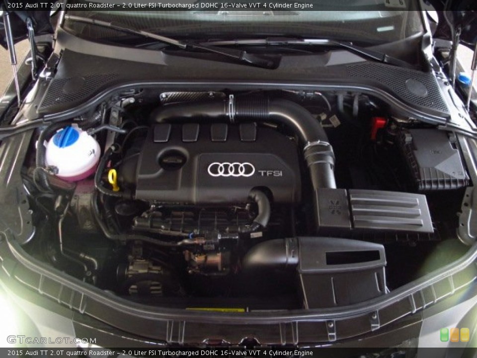 2.0 Liter FSI Turbocharged DOHC 16-Valve VVT 4 Cylinder Engine for the 2015 Audi TT #92844609