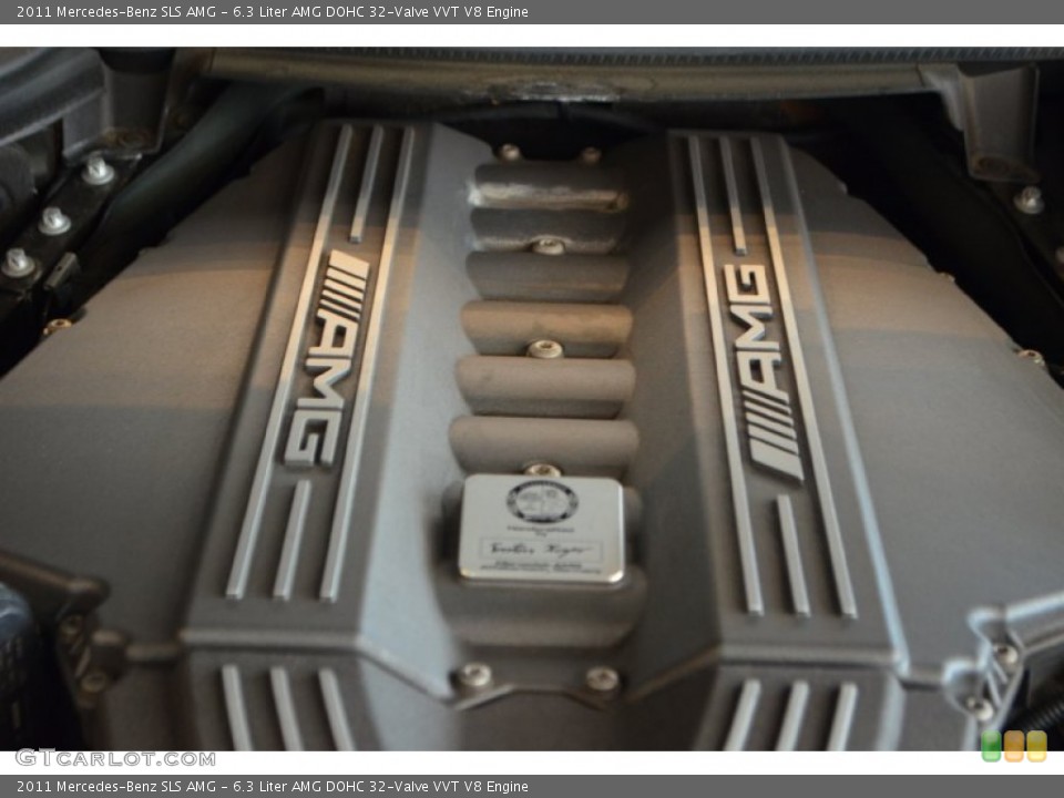 6.3 Liter AMG DOHC 32-Valve VVT V8 Engine for the 2011 Mercedes-Benz SLS #92859485