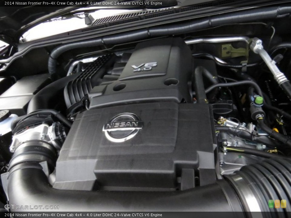 4.0 Liter DOHC 24-Valve CVTCS V6 Engine for the 2014 Nissan Frontier #92889422