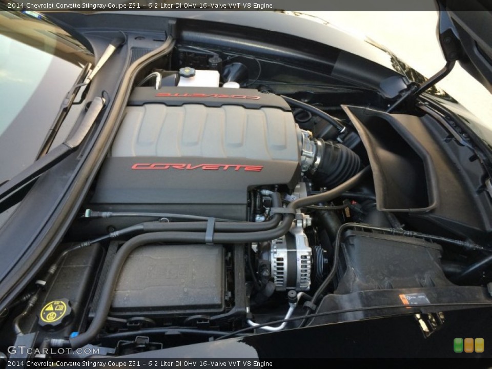 6.2 Liter DI OHV 16-Valve VVT V8 Engine for the 2014 Chevrolet Corvette #92893769