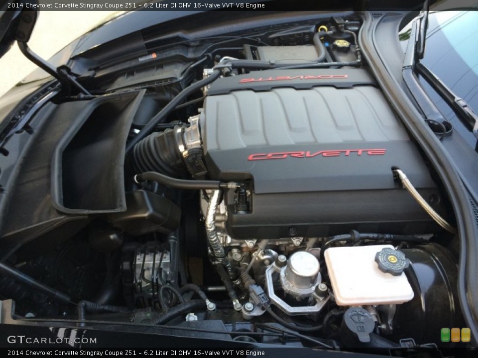 6.2 Liter DI OHV 16-Valve VVT V8 Engine for the 2014 Chevrolet Corvette #92893796