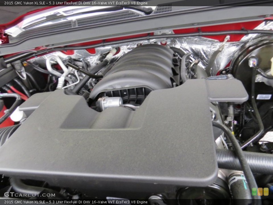 5.3 Liter FlexFuel DI OHV 16-Valve VVT EcoTec3 V8 Engine for the 2015 GMC Yukon #92897738