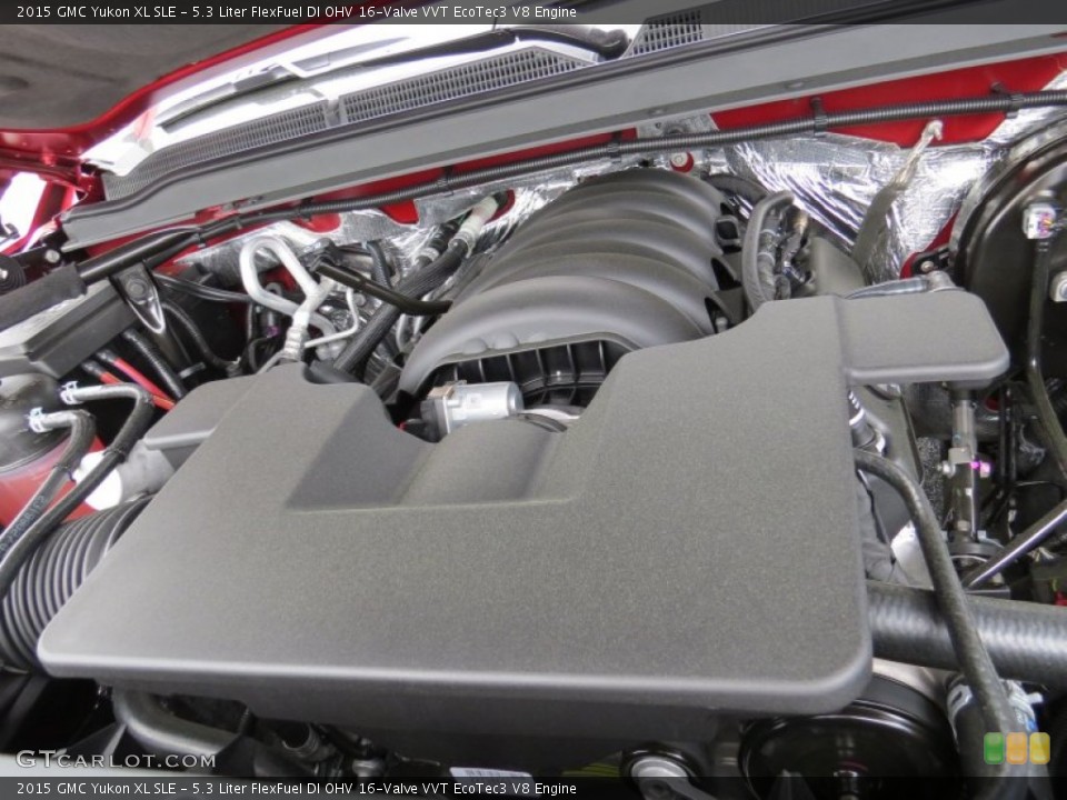5.3 Liter FlexFuel DI OHV 16-Valve VVT EcoTec3 V8 Engine for the 2015 GMC Yukon #92898146