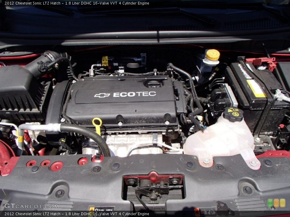 1.8 Liter DOHC 16-Valve VVT 4 Cylinder Engine for the 2012 Chevrolet Sonic #92900117