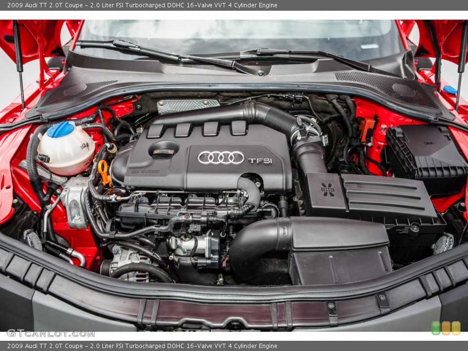2.0 Liter FSI Turbocharged DOHC 16-Valve VVT 4 Cylinder Engine for the 2009 Audi TT #92920105