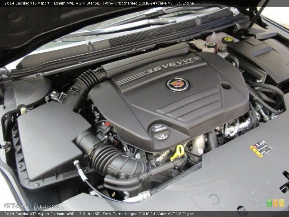 3.6 Liter SIDI Twin-Turbocharged DOHC 24-Valve VVT V6 Engine for the 2014 Cadillac XTS #92942390