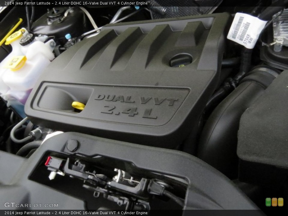 2.4 Liter DOHC 16-Valve Dual VVT 4 Cylinder 2014 Jeep Patriot Engine