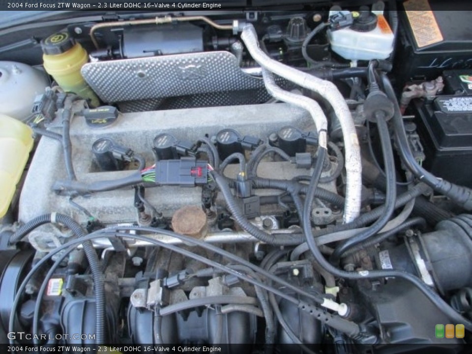 2.3 Liter DOHC 16-Valve 4 Cylinder Engine for the 2004 Ford Focus #92964557