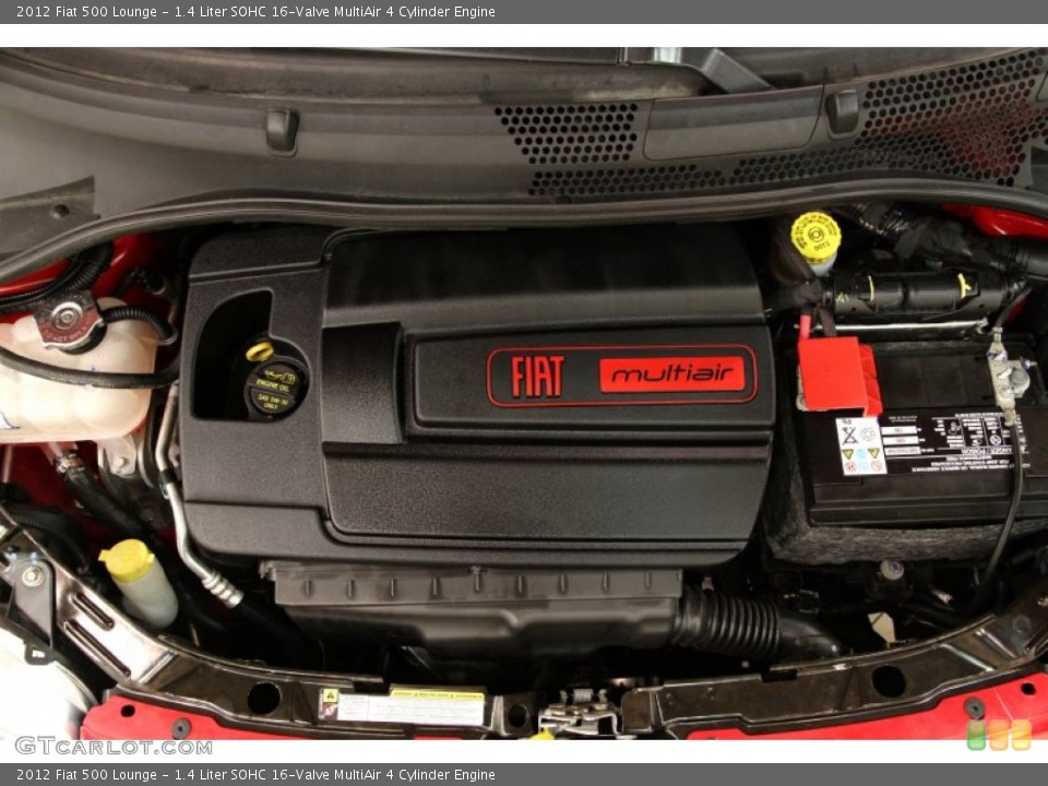 1.4 Liter SOHC 16-Valve MultiAir 4 Cylinder Engine for the 2012 Fiat 500 #92965751