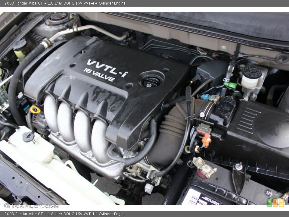 1.8 Liter DOHC 16V VVT-i 4 Cylinder Engine for the 2003 Pontiac Vibe #92967638