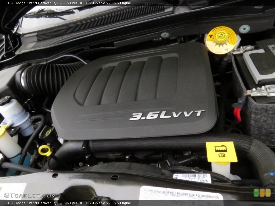 3.6 Liter DOHC 24-Valve VVT V6 Engine for the 2014 Dodge Grand Caravan #93011928