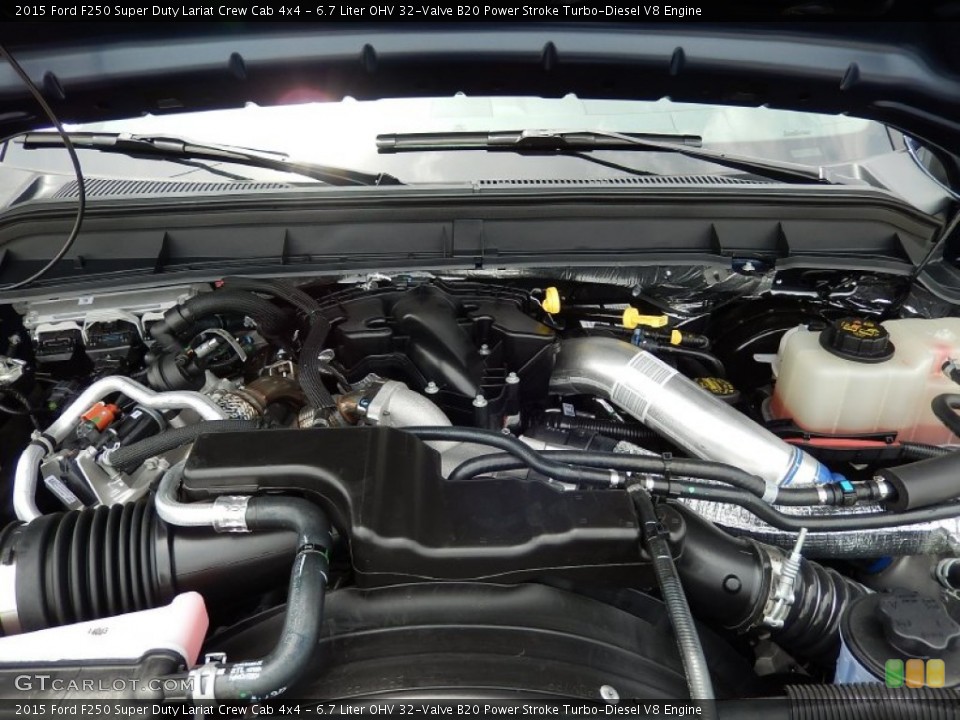 6.7 Liter OHV 32-Valve B20 Power Stroke Turbo-Diesel V8 2015 Ford F250 Super Duty Engine
