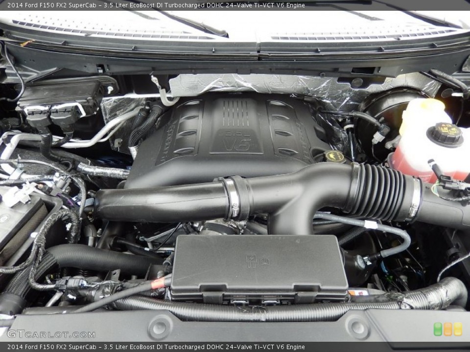 3.5 Liter EcoBoost DI Turbocharged DOHC 24-Valve Ti-VCT V6 Engine for the 2014 Ford F150 #93016527