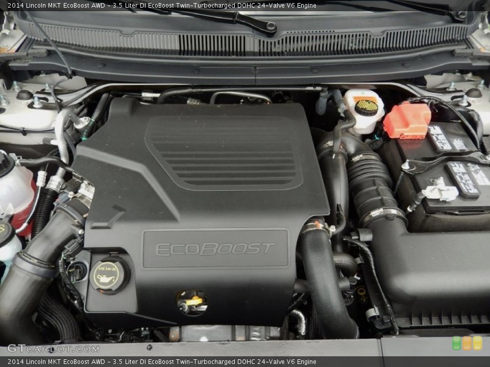 3.5 Liter DI EcoBoost Twin-Turbocharged DOHC 24-Valve V6 Engine for the 2014 Lincoln MKT #93017550