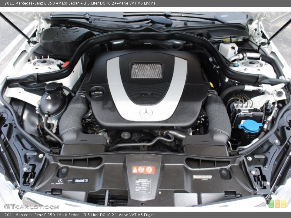 3.5 Liter DOHC 24-Valve VVT V6 2011 Mercedes-Benz E Engine