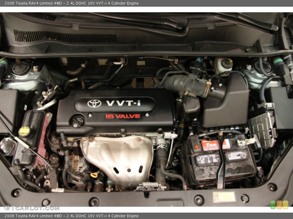 2.4L DOHC 16V VVT-i 4 Cylinder Engine for the 2008 Toyota RAV4 #93031197